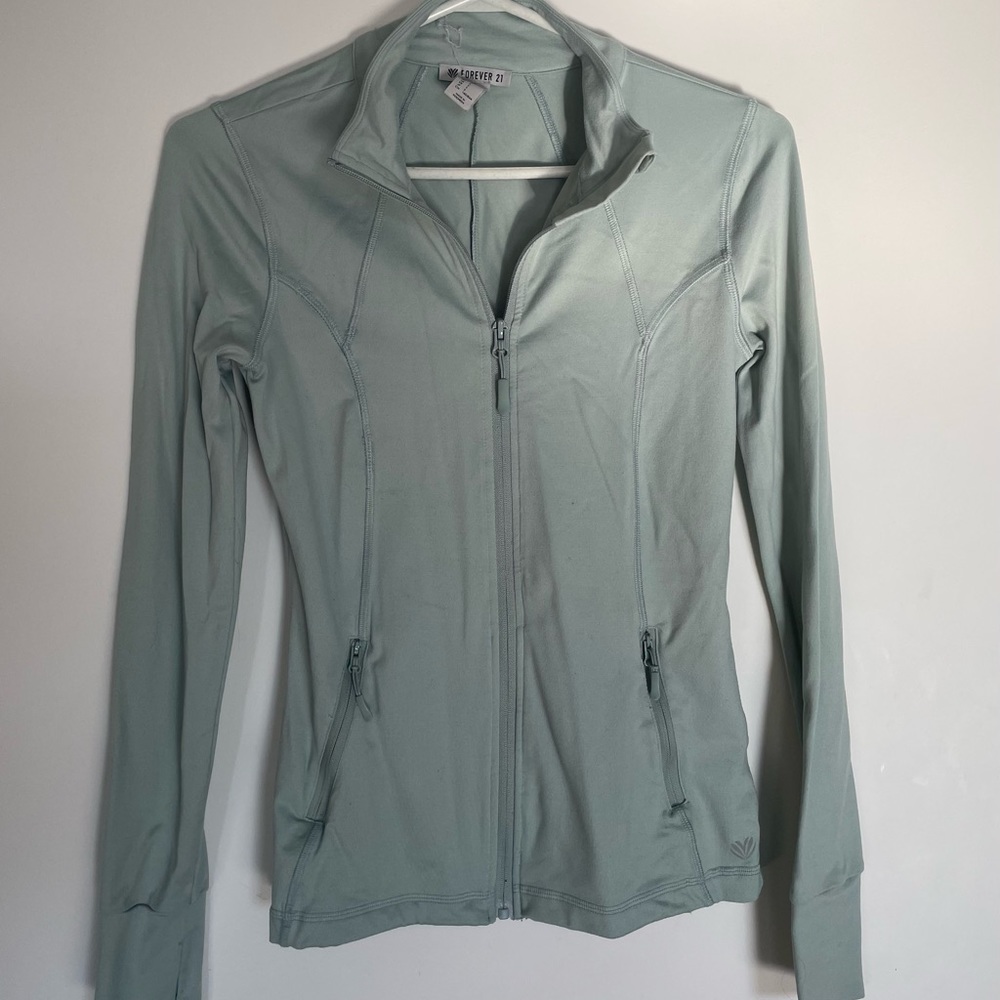 FOREVER 21 tight fitted athletic sweater